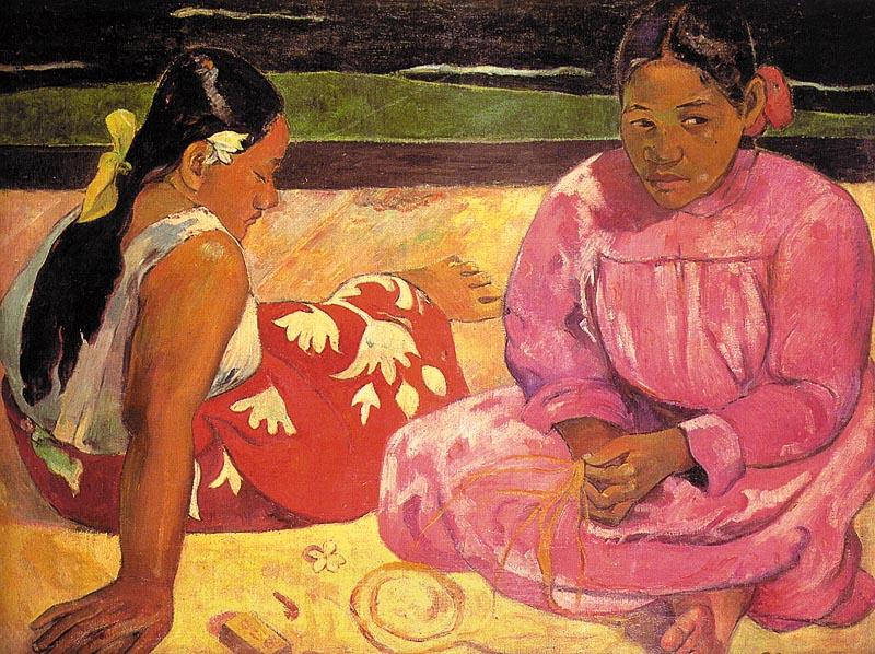 Paul Gauguin Women of Tahiti oil painting picture